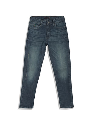 Tommy Hilfiger Kids Boys Modern Straight Fit Jeans