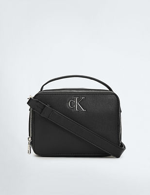 Calvin Klein Flap Over Cross Body Bag, Ancient White at John Lewis &  Partners