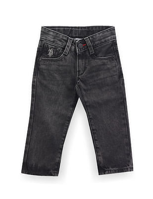 U S Polo Assn Kids Boys Pure Cotton Slim Fit Jeans