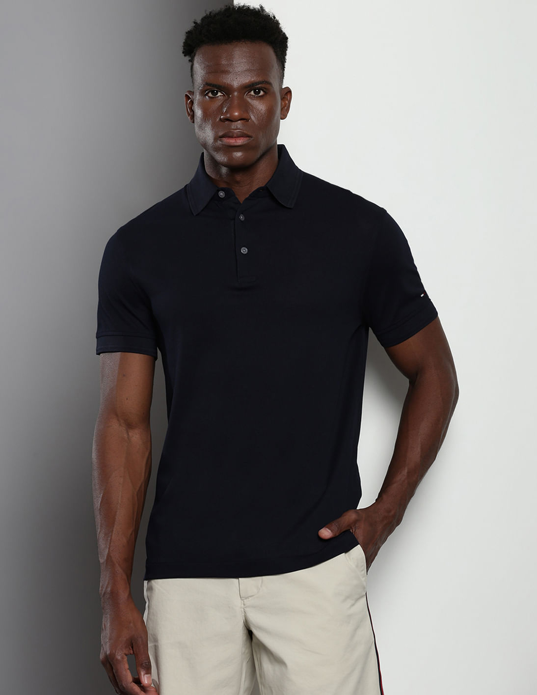 Buy Tommy Hilfiger Mercerized Slim Pique Polo Shirt - NNNOW.com