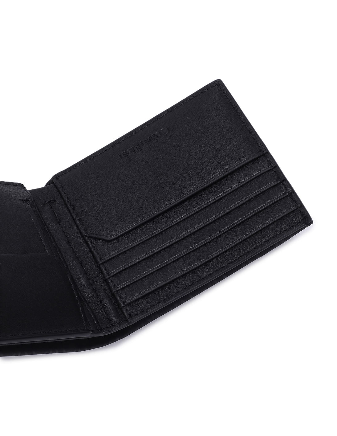 Buy Calvin Klein Black Logo Monogram Medium Bi-Fold Wallet for Men Online @  Tata CLiQ Luxury