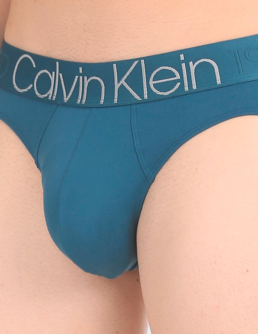 Buy Calvin Klein Underwear Men Blue Solid Stretch Hipster Briefs