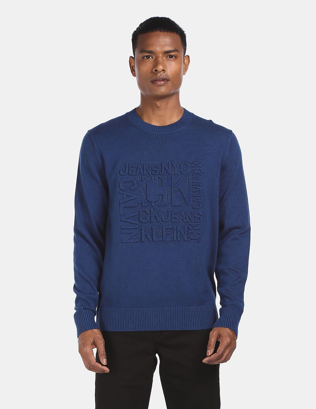 etavirp Logo Crewneck (Navy × Lemon) etavirp Logo Crewneck. (Navy × Lemon)