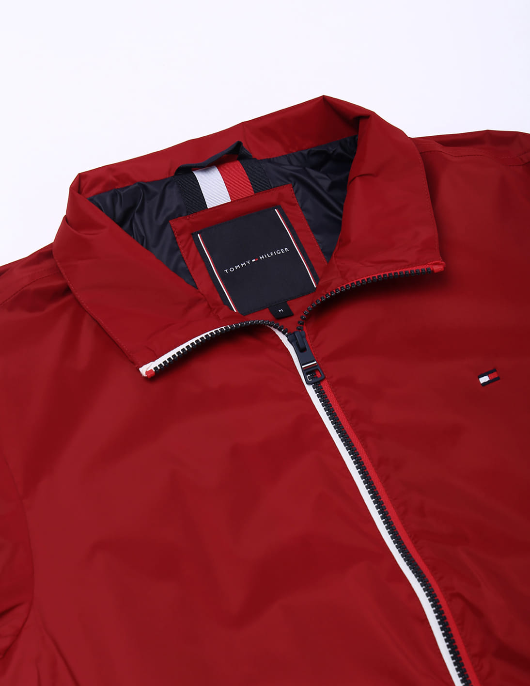 Buy Tommy Hilfiger High Neck Solid Jacket - NNNOW.com