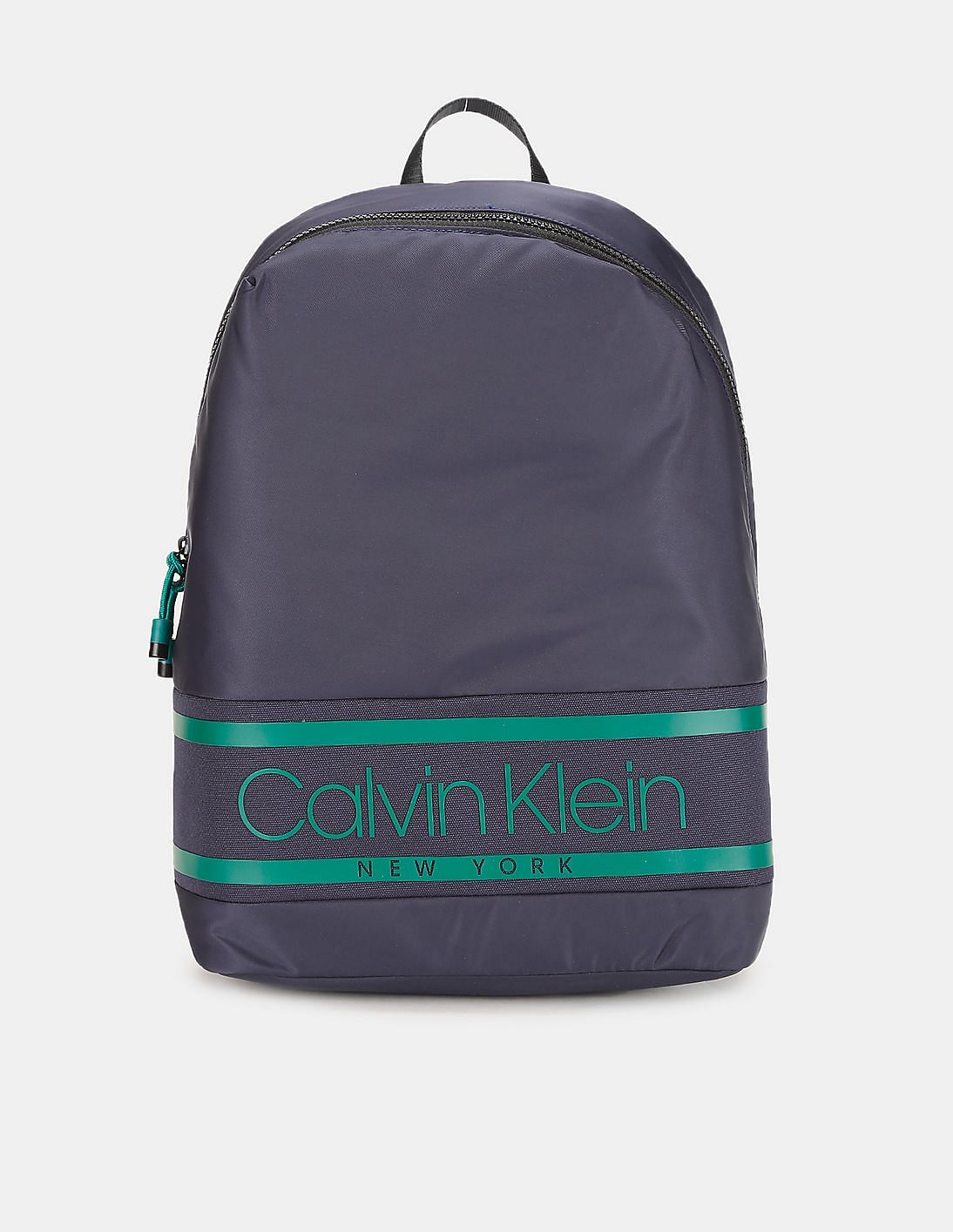 Buy Calvin Klein Men Blue Panelled Brand Logo Laptop Backpack - NNNOW.com