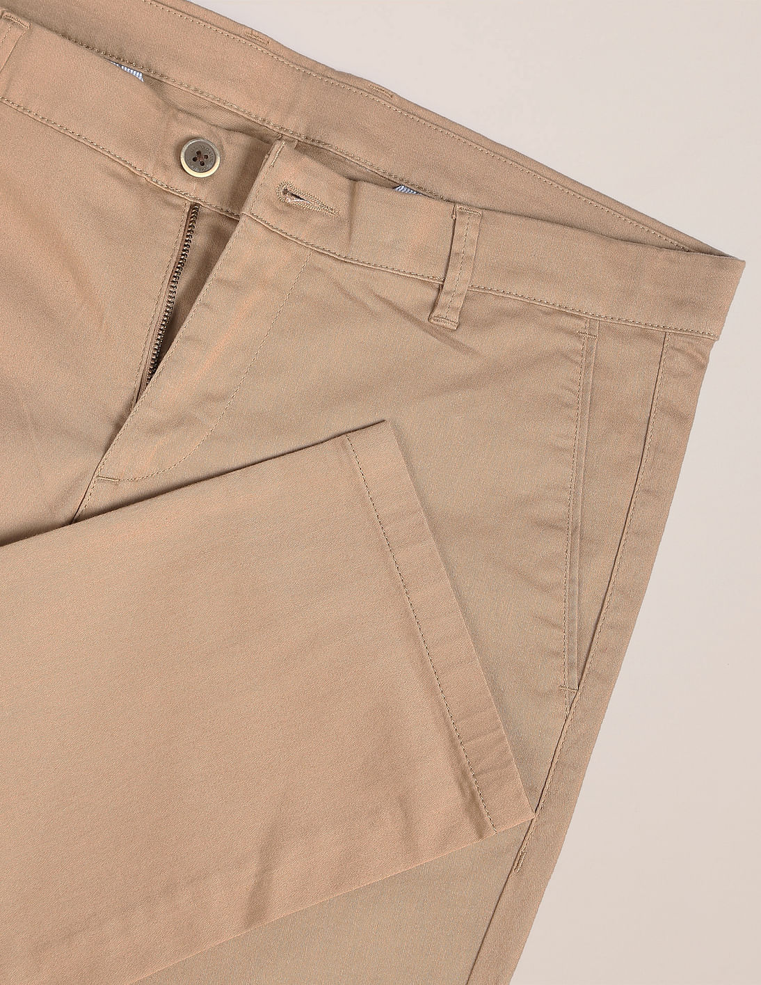 Buy U.S. Polo Assn. Denver Slim Fit Cotton Stretch Solid