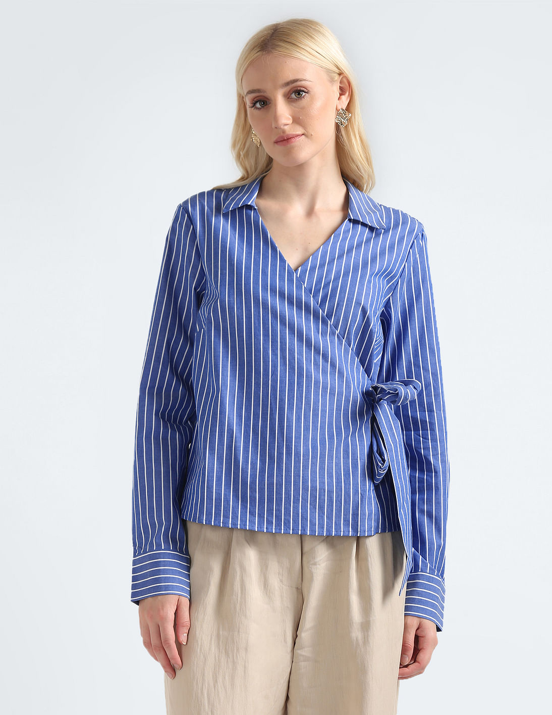 【DIAGONAL】STRING WRAP TOP MUSINSA | DIAGONAL STRING WRAP TOP (ivory)