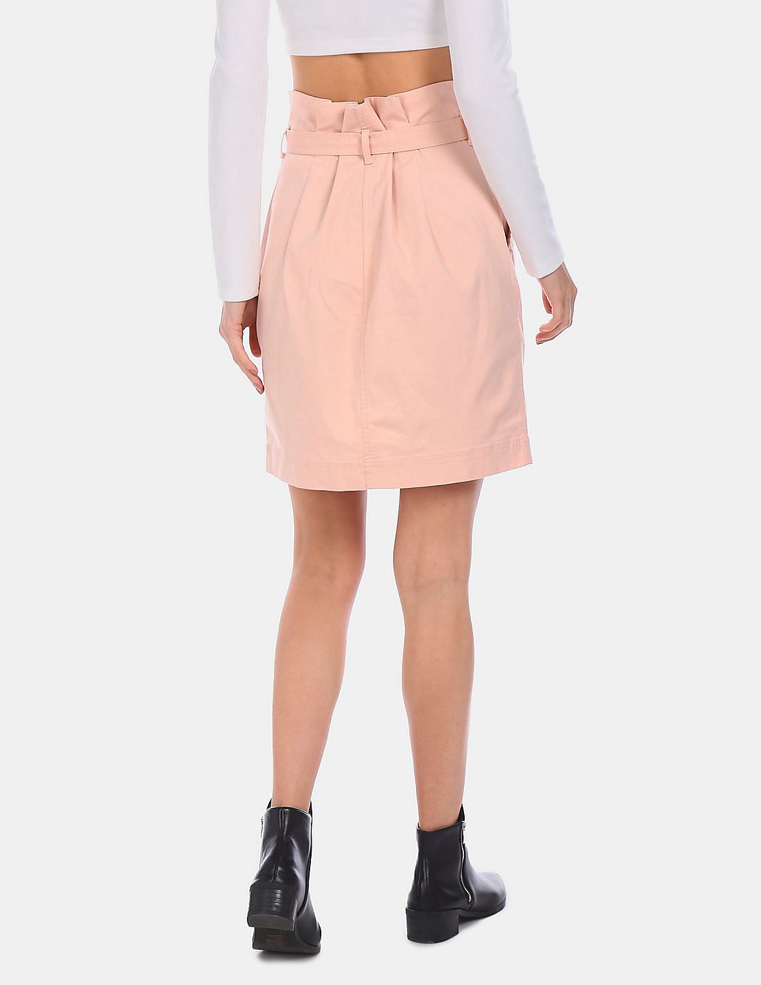 Gimmetheyoung ♥ G_TIE CANCAN SKIRT/追跡付 BUONA GIORNATA Sz M Layered Ruffle skirt Black gray Womens