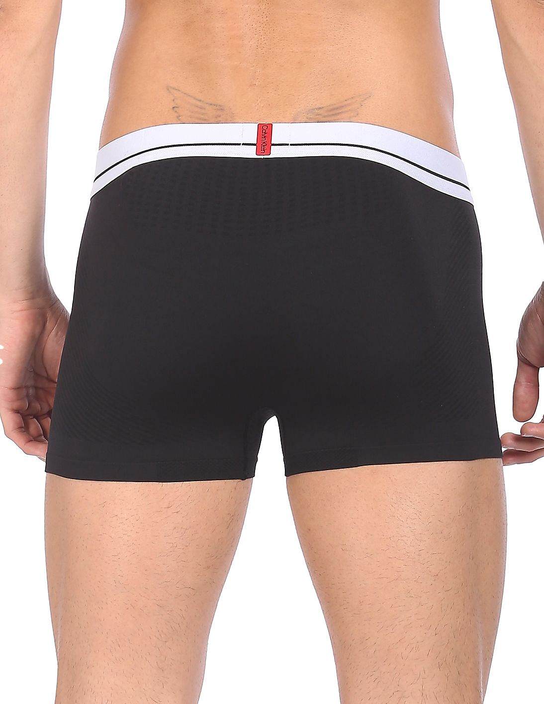Buy Calvin Klein Underwear Men Black Elasticized Waistband