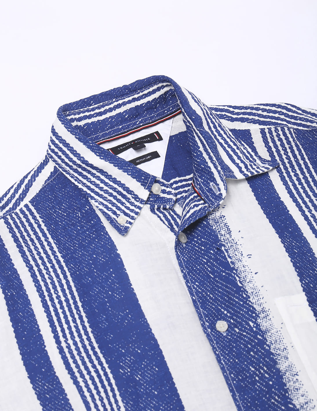 トップス M Buy Tommy Hilfiger Hand Painted Stripe Relaxed Fit Linen