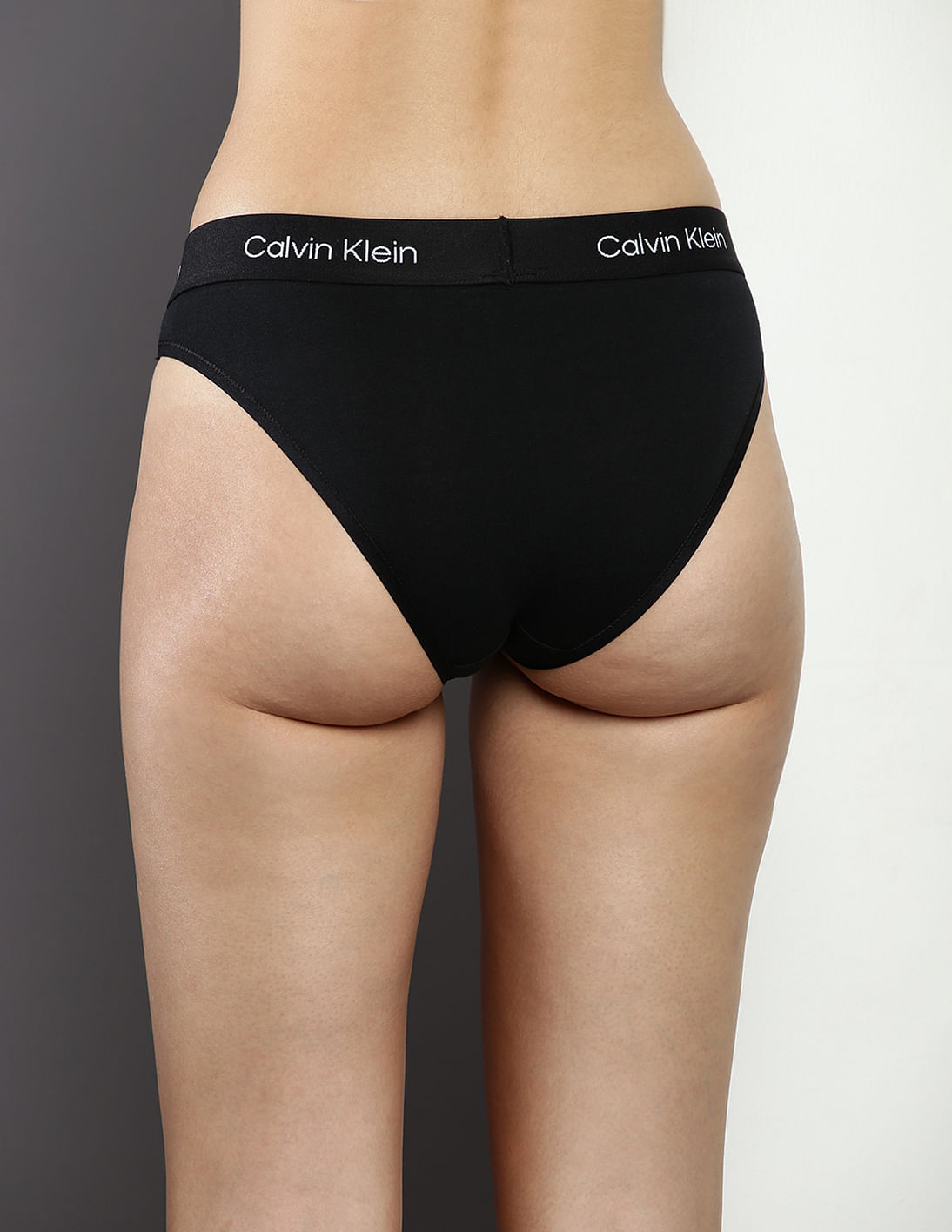 Buy Calvin Klein Underwear Elasticized Waistband Branded Bikini