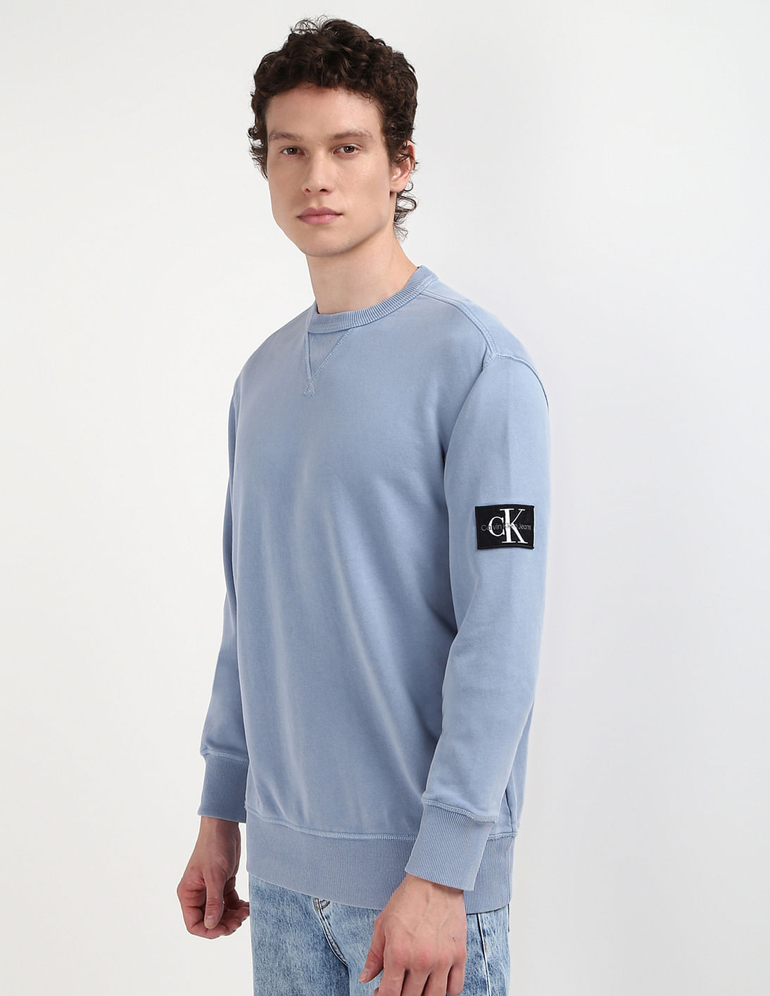 [ JEANS] Crew Neck Sweatshirt ☆送料込☆ Printed Sweatshirt | Light Grey | Jack & Jones®