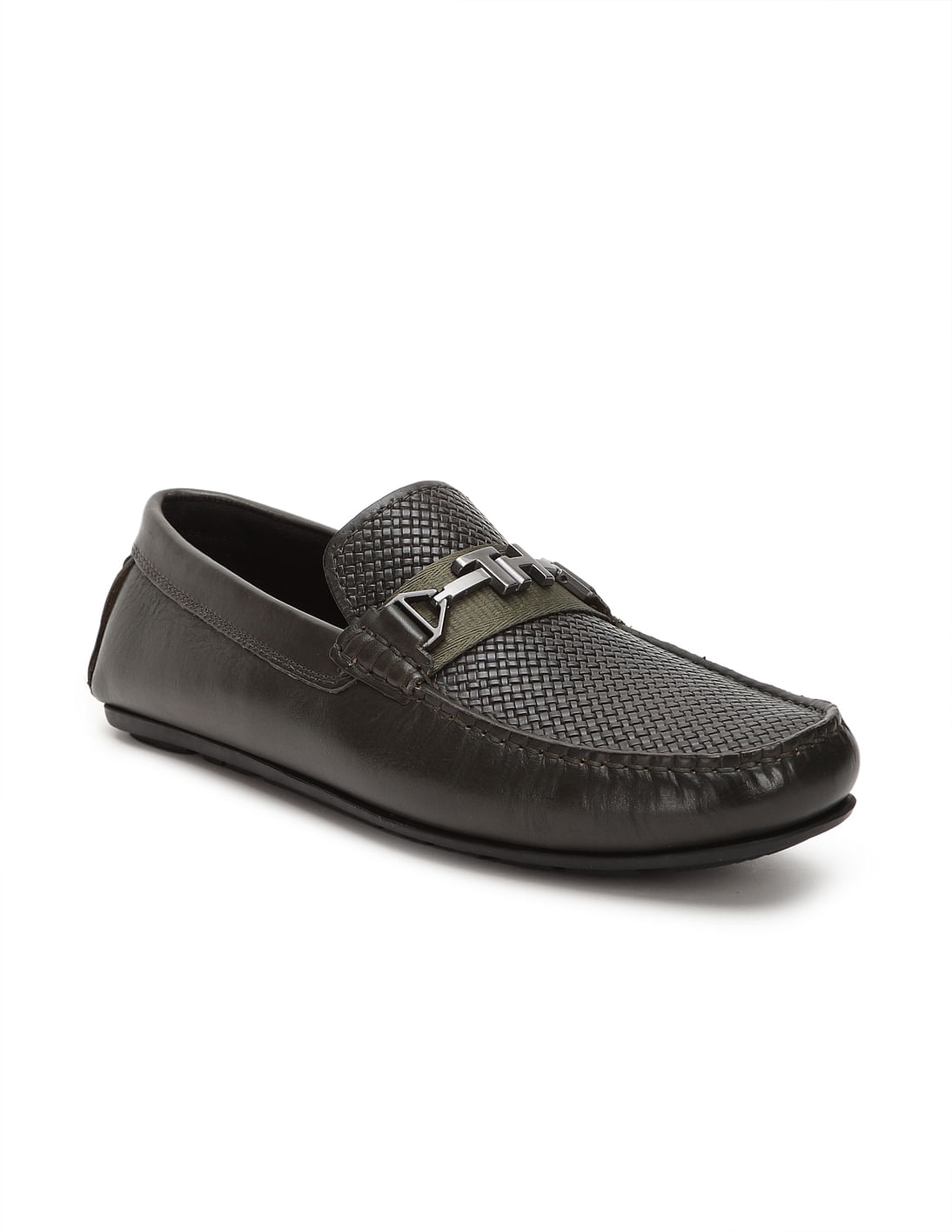 Buy Tommy Hilfiger Men Leather Andrew Loafers - NNNOW.com