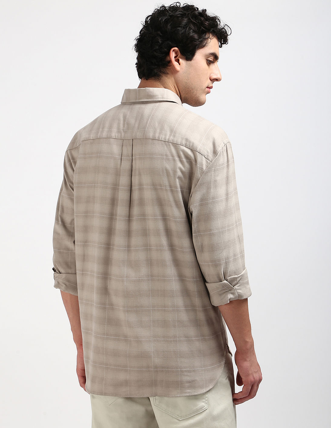 Buy Calvin Klein Jeans Soft Twill Shadow Checked Shirt