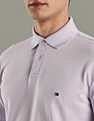 Tommy Hilfiger Solid Regular-Fit Cotton Polo T-Shirt