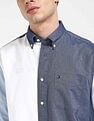 Tommy Hilfiger Navy Men's Shirt for Polished Look