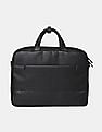 Calvin Klein Men Black Striped Logo Laptop Bag