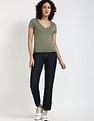 Tommy Hilfiger Solid Slim-Fit Cotton T-Shirt