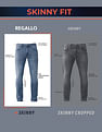 U.S. Polo Assn. Denim Co. Bi Stretch Regallo Skinny Fit Blue Authentic Jeans