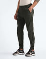 Flying Machine Drawstring Waist Solid Joggers