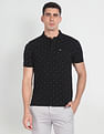 Arrow Sports Brand Print Cotton Polo Shirt