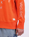 Flying Machine Oversized Fit Graphic Printed Sweatshirt