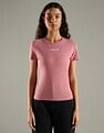 Tommy Hilfiger Logo Slim Fit Cotton T-Shirt