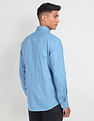 Arrow Sports Geometric Print Cotton Shirt