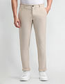 Arrow Sport Slim Fit Flat Front Trousers