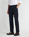 Arrow Patterned Slim Fit Trousers