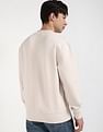 Calvin Klein Jeans Solid Relaxed-Fit Cotton Sweatshirt