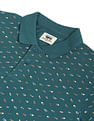 Flying Machine Abstract Print Polo Shirt