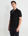 Arrow Sports Tipped Collar Solid Polo Shirt