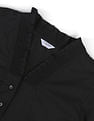 U.S. Polo Assn. Women Ruffled V-Neck Cotton Top