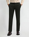 Arrow Mid Rise Carson Tapered Fit Trousers