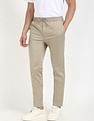 Calvin Klein Jeans Regular-Fit Solid Mid Rise Trouser