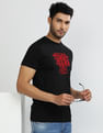 Tommy Hilfiger Crew Neck Flock T-Shirt