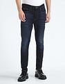 Flying Machine Morrison Skinny Cropped Dark Wash Jeans