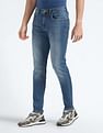 Flying Machine Slash Slim Tapered Fit Jeans