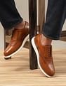 U.S. Polo Assn. Men Marco Tan Work Casuals Lace Up Shoes
