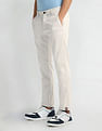 Arrow Sports Mid Rise Solid Trousers