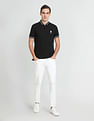 U.S. Polo Assn. Denim Co. Stand Collar Stretchable Polo Shirt