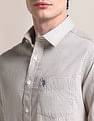 U.S. Polo Assn. Cutaway Collar Cotton Shirt