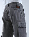 Flying Machine Relaxed Tapered Fit Pure Cotton Cargo