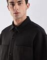 Calvin Klein Jeans Solid Relaxed Fit Woven Shirt