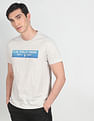 U.S. Polo Assn. Denim Co. Crew Neck Brand Print Heathered T-Shirt