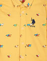 U.S. Polo Assn. Kids Boys Graphic Print Twill Shirt
