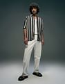 Flying Machine Vertical Striped Oversized Fit Shirt