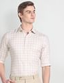 Arrow Auto Press Gingham Check Shirt