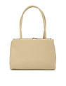 Tommy Hilfiger Solid Beige Pu Shoulder Bag